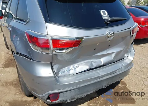 2016 Toyota Highlander Xle V6 from USA, damaged, VIN 5TDKKRFH0GS176140